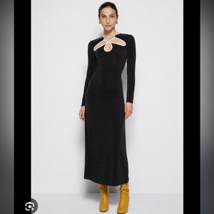 JONATHAN SIMKHAI “lizbeth” jersey dress (size medium)